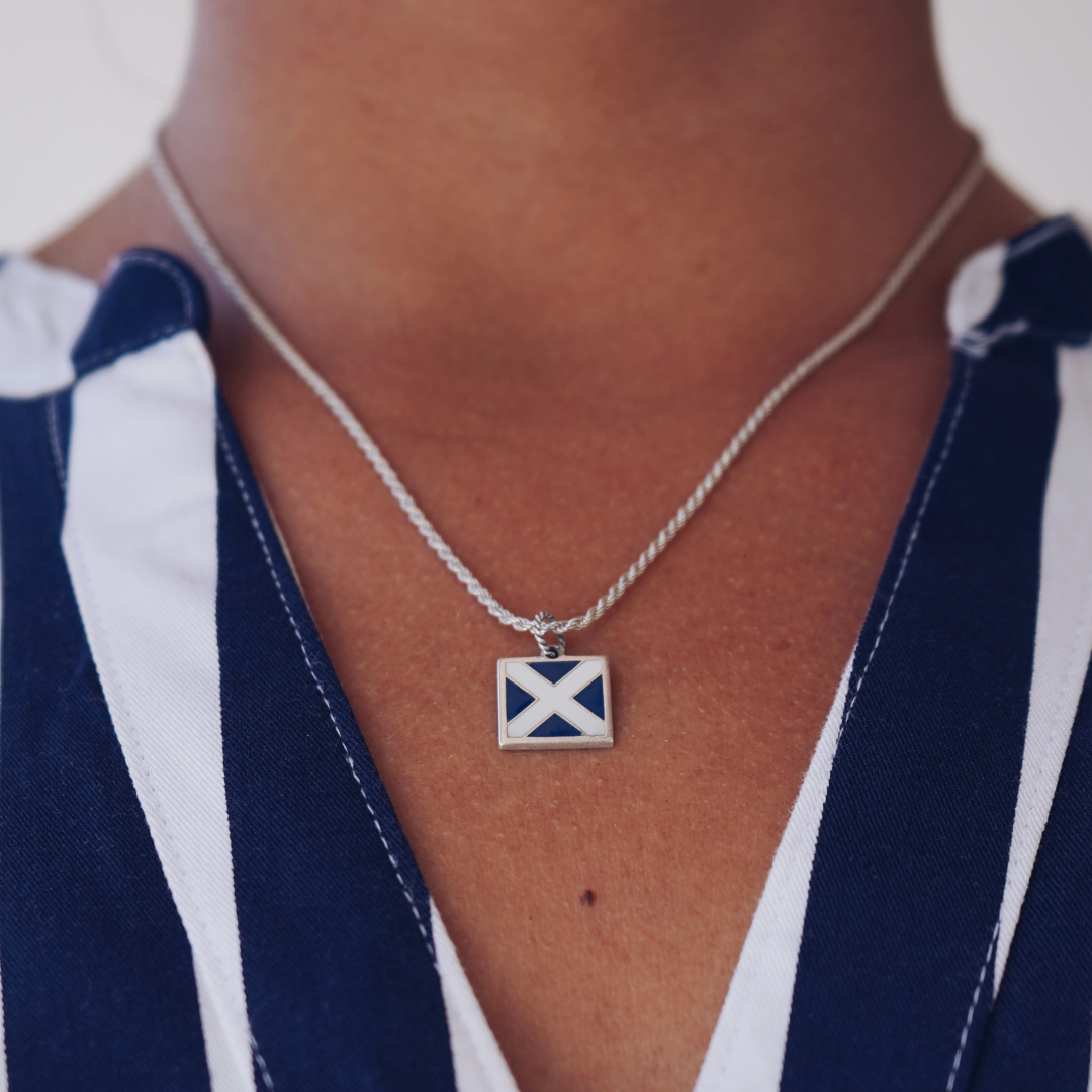 Colar de Corda em Prata 925