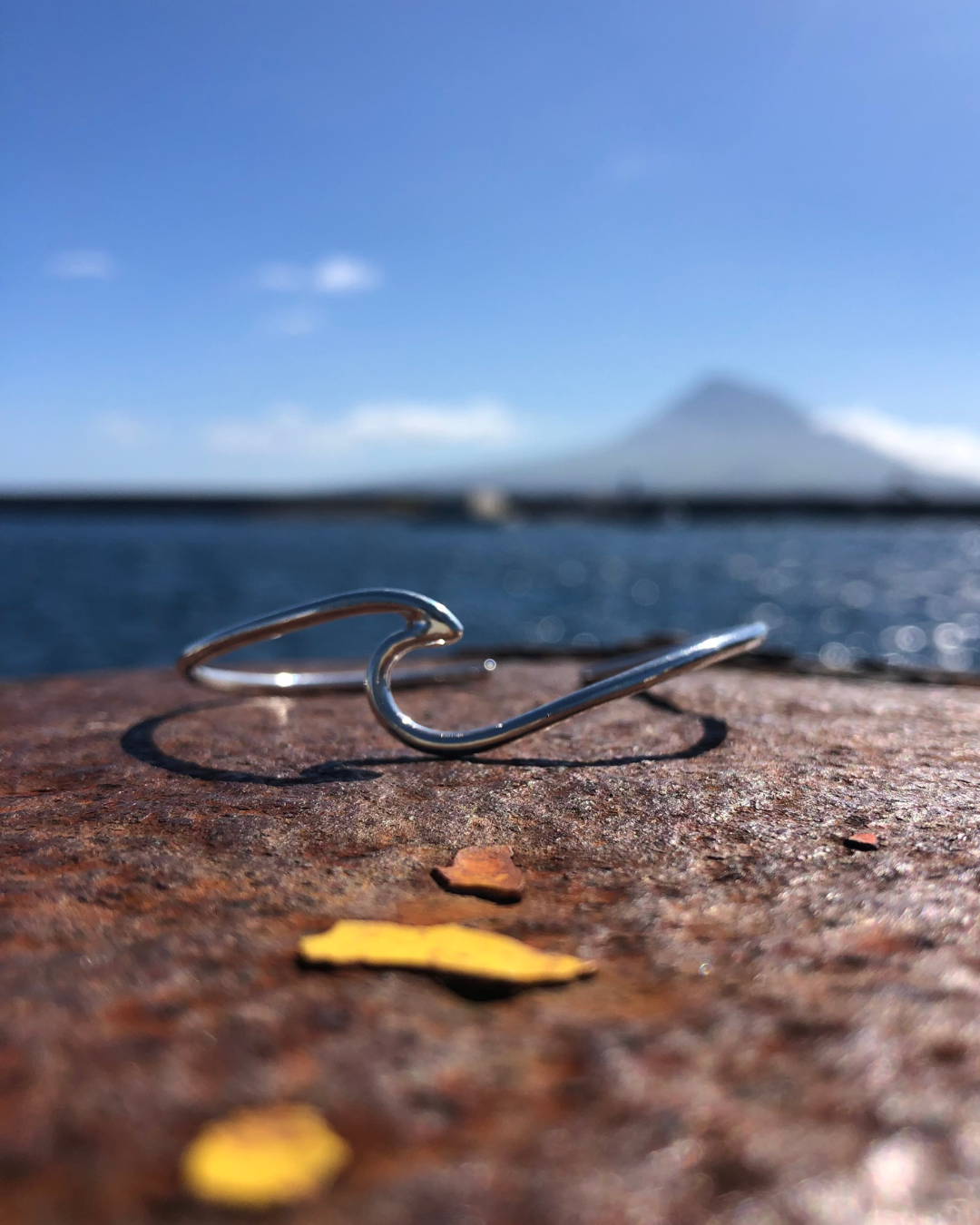 Pulseira de Prata - Onda
