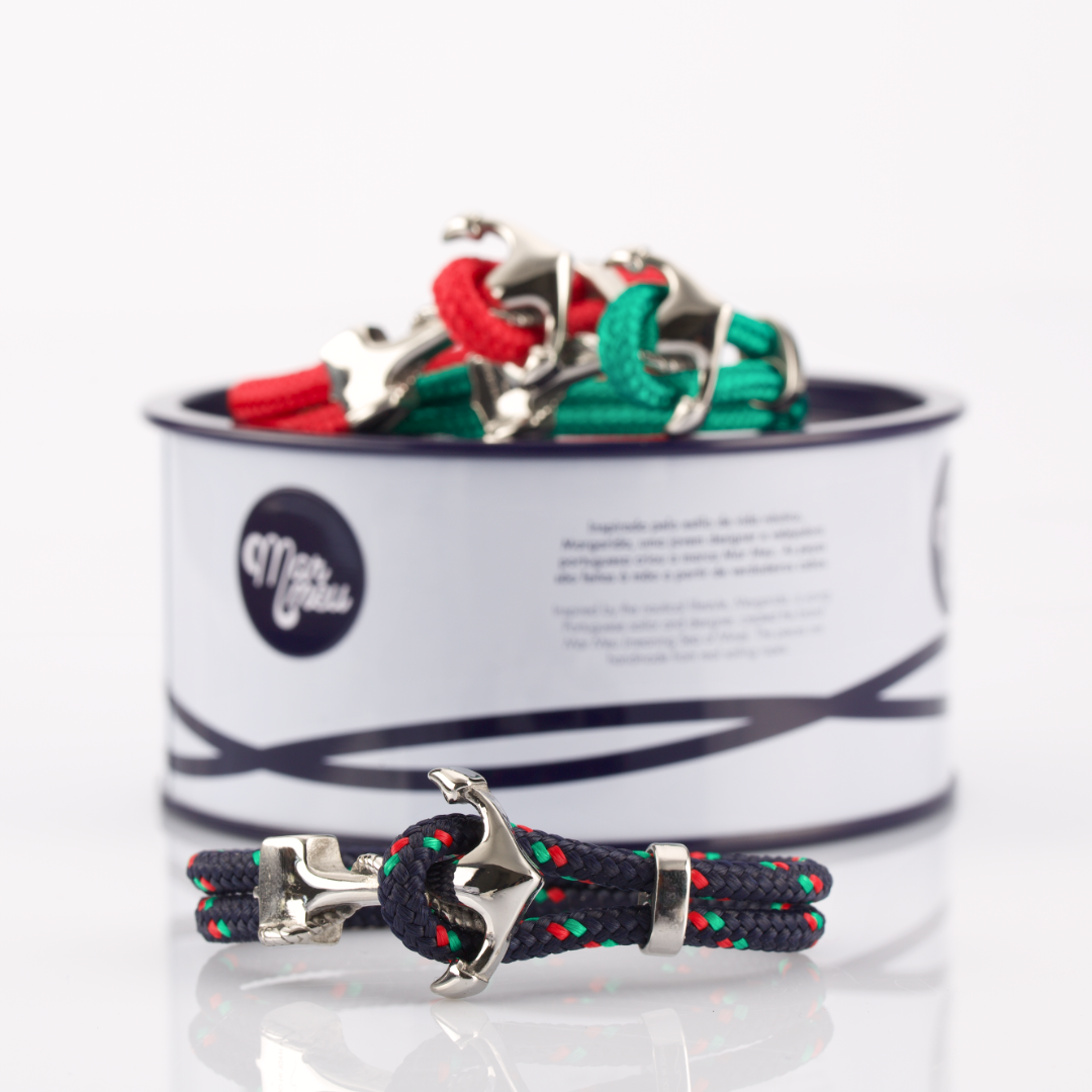 Pulseira Âncora - Vermelho