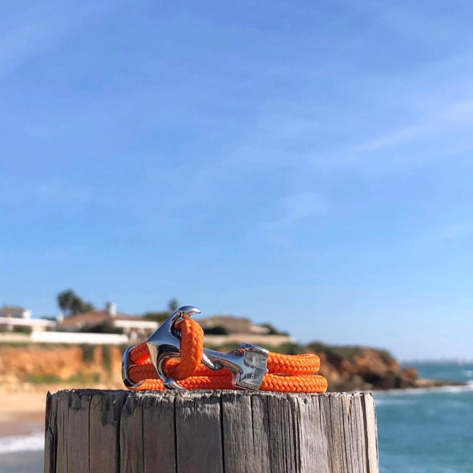 Pulseira Âncora - Laranja