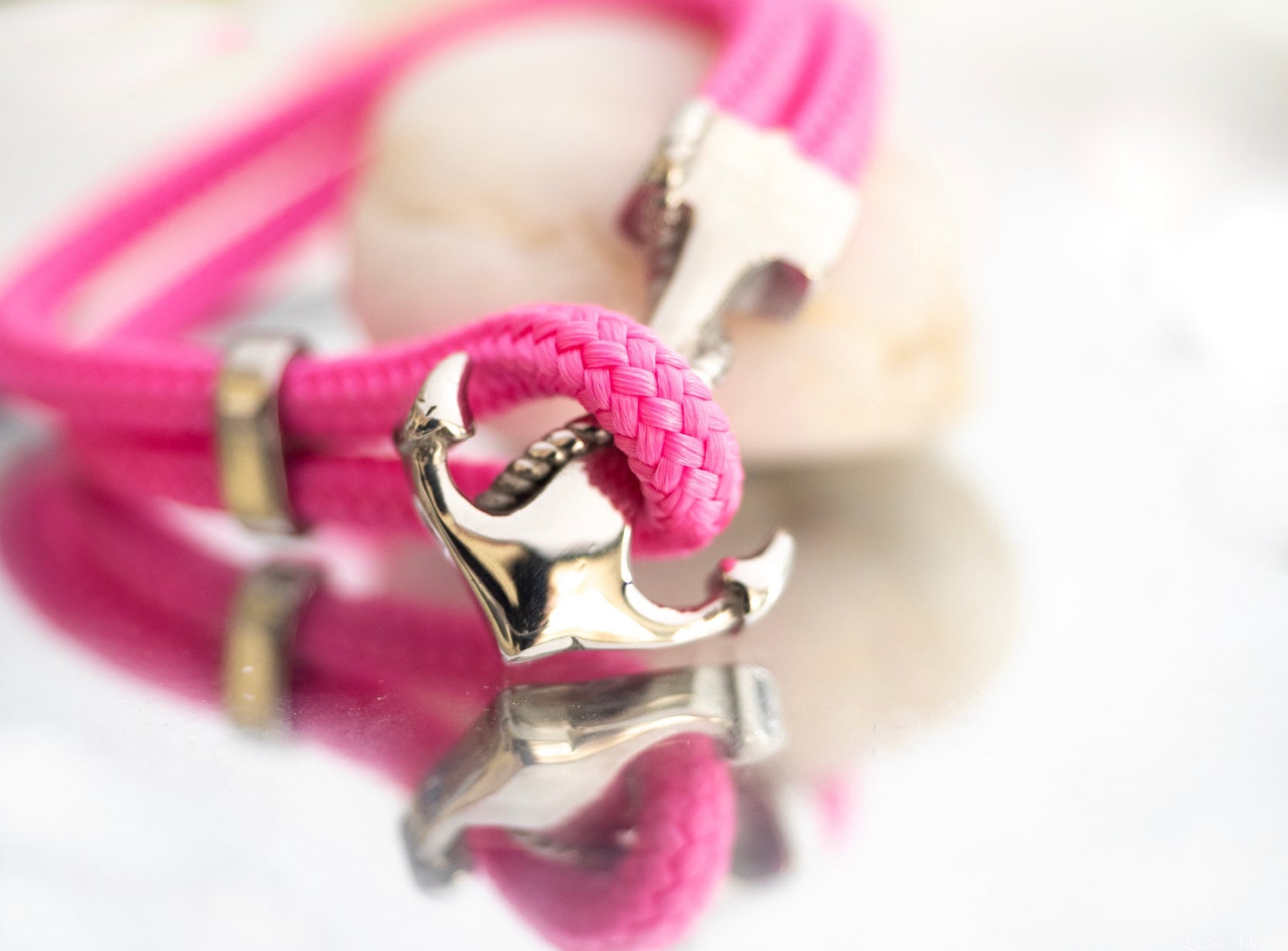 Pulseira Âncora - Cor de Rosa