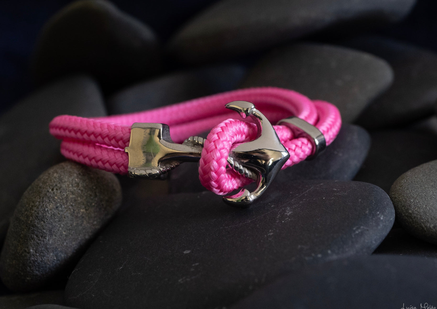 Pulseira Âncora - Cor de Rosa