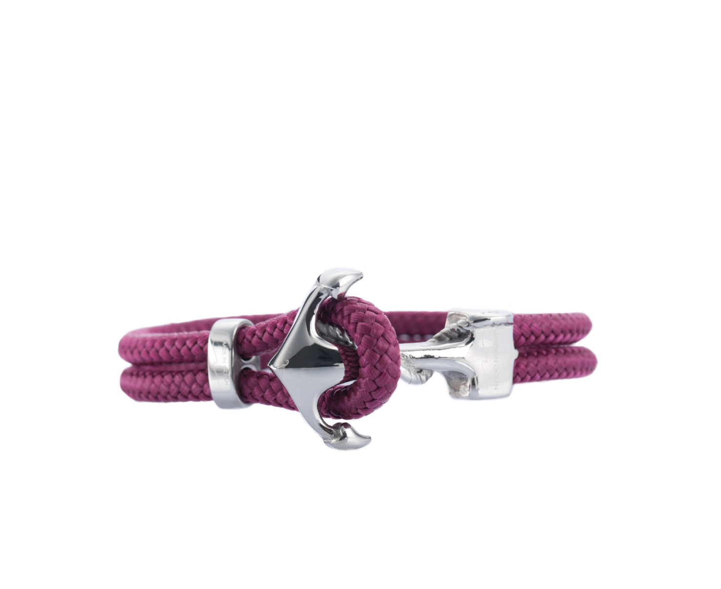 Pulseira Âncora - Bordô