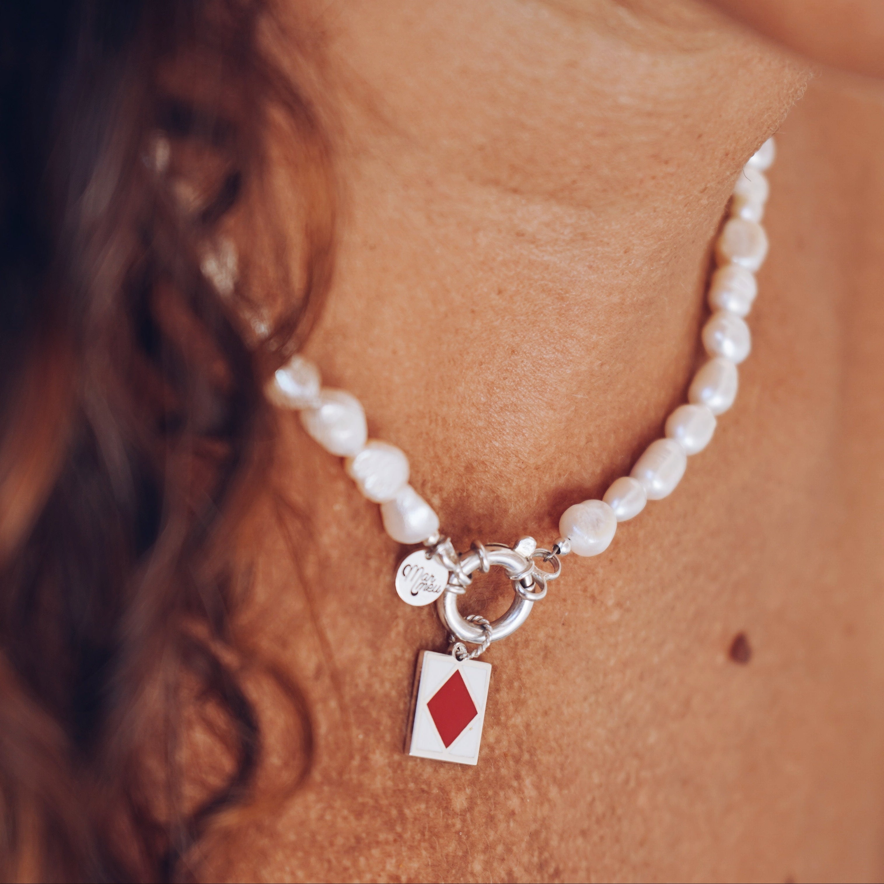 Pack - 1 Bandeira Náutica + Colar de Pérolas