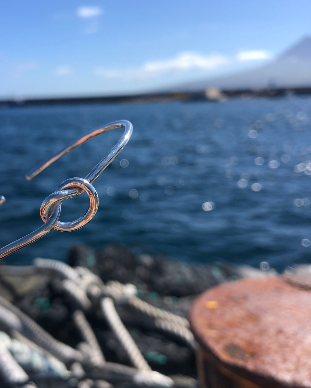 Pulseira de Prata - Nó simples