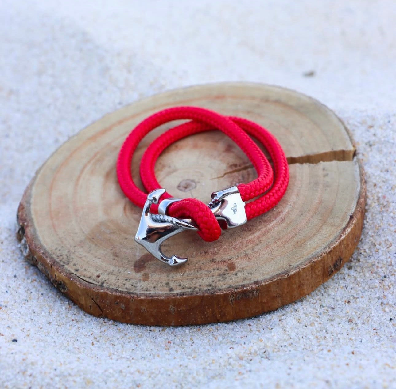 Pulseira Âncora - Vermelho