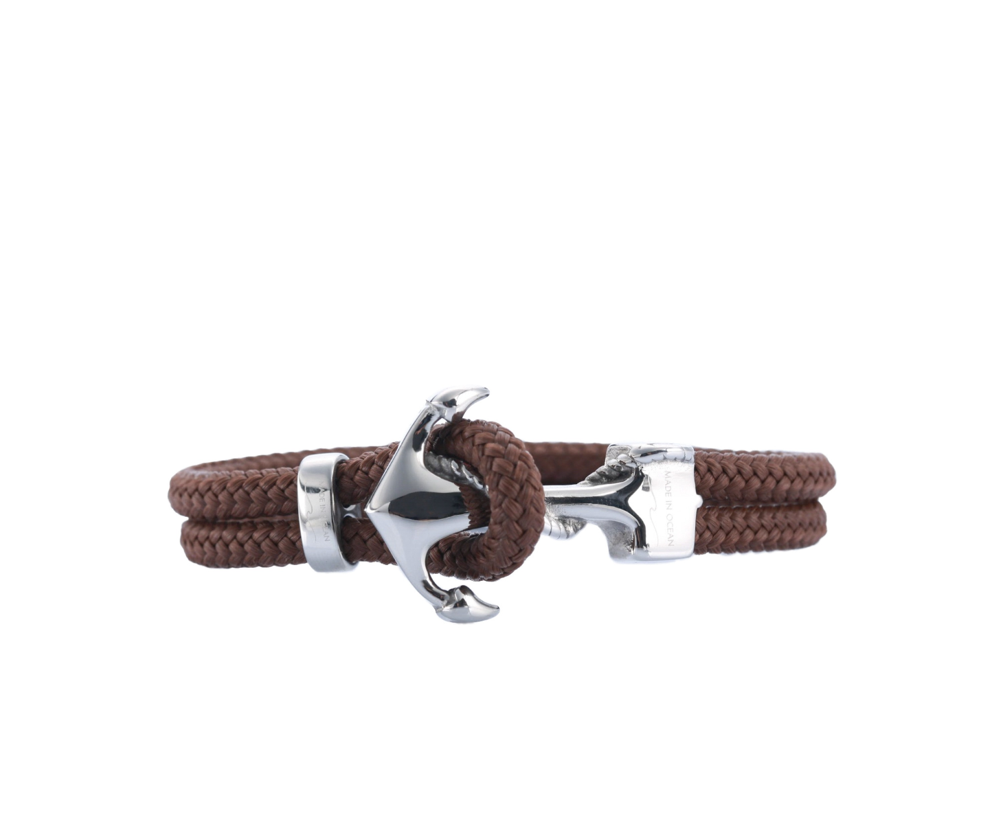 Pulseira Âncora - Castanho